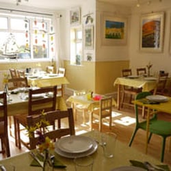 Heron Gallery Café and Gardens - Cafe inside