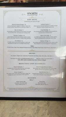Menu photo 8 9North Grill & Watering Hole Umatilla, FL