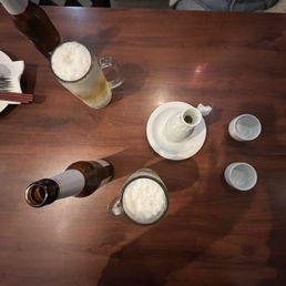 Sake and beer
