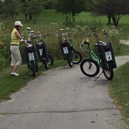 Do whatever you can to not be stuck behind a foursome of non-English speaking women on these bike caddy thingamabobs... Do whatever you can to not be stuck behind a foursome of non-English speaking women on these bike caddy thingamabobs...