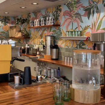 Bom Dia Cafe - Barista station - Acai Bowls Near Me - Portland, Maine