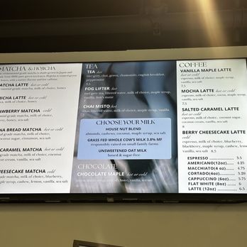 Habitual Wellness Cafe - Drink menu Aug 22 2026 - Coffee & Tea Near Me - Abbotsford, British Columbia