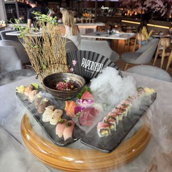 Paperfish Sushi - Omakase with rolls , sashimi and nigiri - Sushi Bars Near Me - Miami, Florida