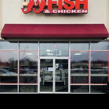 JJ's fish and Chicken - the front of the restaurant - American Near Me - Waukegan, Illinois