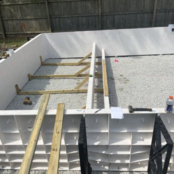 Neptune Pools - Building the liner over steps on this pool - Pool & Hot Tub Service Near Me Neptune Pools - Building the liner over steps on this pool - Pool & Hot Tub Service Near Me