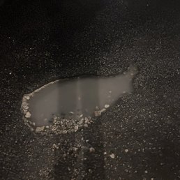 I'm not sure what happened with this picture of the pothole in the parking lot at Houston's in Boca Raton? I'm not sure what happened with this picture of the pothole in the parking lot at Houston's in Boca Raton?