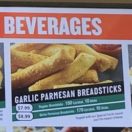 Garlic Parmesan breadsticks Garlic Parmesan breadsticks