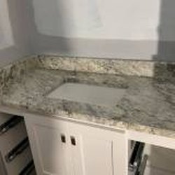 Ccu tile and marble - Bathroom Counter Installation
