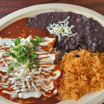 El Cantaro - 3 Enchilada Combo (Steak. Chicken, Spinach). OUTSTANDING - Mexican Near Me - Monterey, California El Cantaro - 3 Enchilada Combo (Steak. Chicken, Spinach). OUTSTANDING - Mexican Near Me - Monterey, California