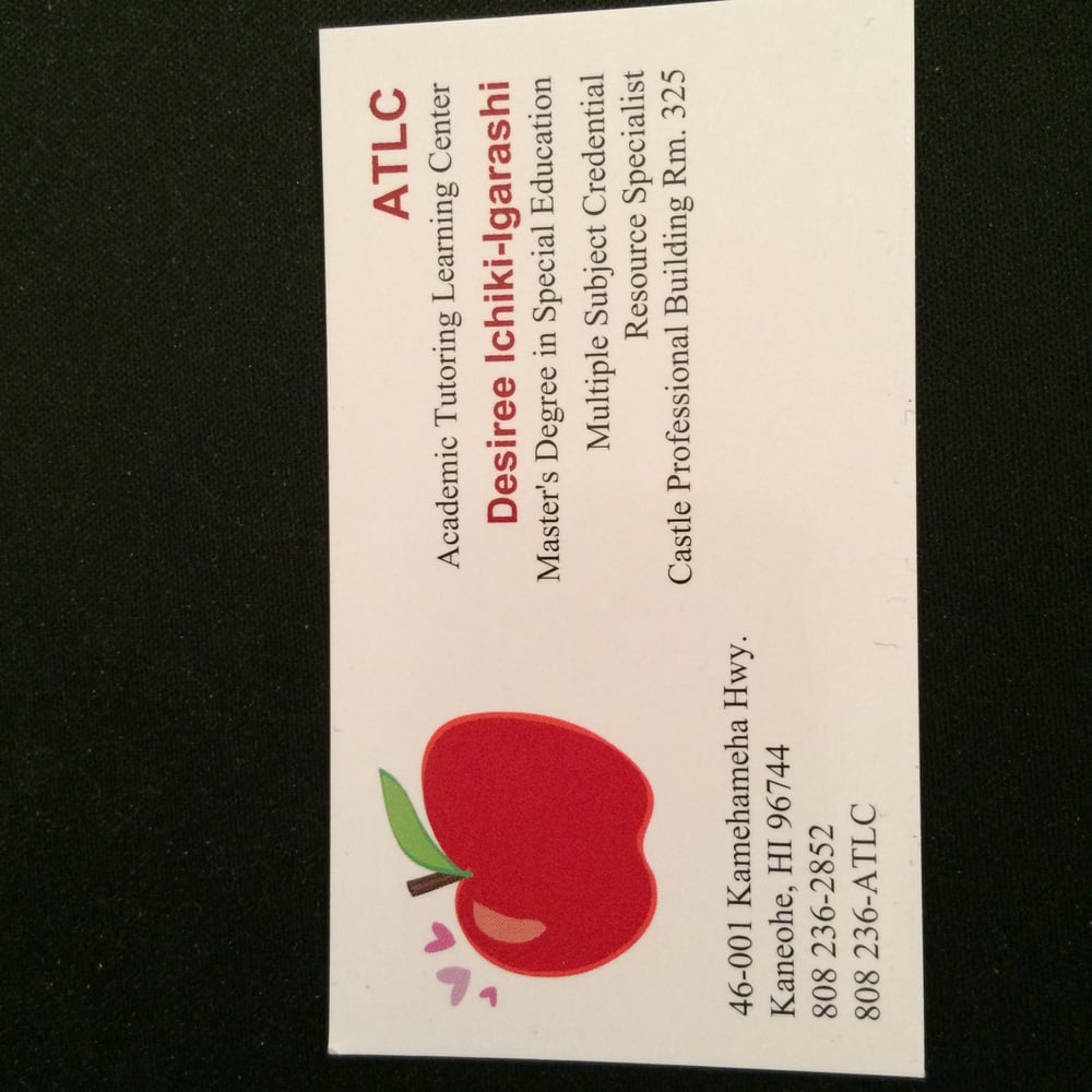 Academic Testing Tutoring Learning Center - reading tutor in Kaneohe, HI