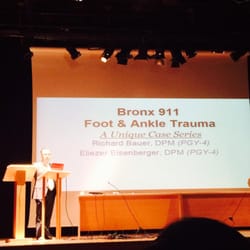 Eliezer Eisenberger, DPM - Dr. Goez delivering a lecture on Foot & Ankle Trauma in Salamanca Spain.