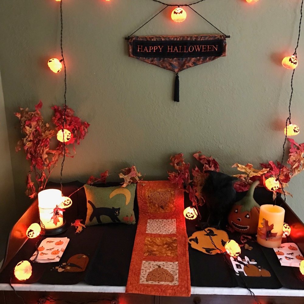 Many of my Halloween decorations came from Rusty Bucket. Many of my Halloween decorations came from Rusty Bucket.