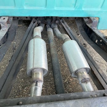 Mario's Muffler Sales & Service - Kinked muffler and not welded all way plus he welded one muffler the wrong way - Auto Repair Near Me - Salinas, California Mario's Muffler Sales & Service - Kinked muffler and not welded all way plus he welded one muffler the wrong way - Auto Repair Near Me - Salinas, California