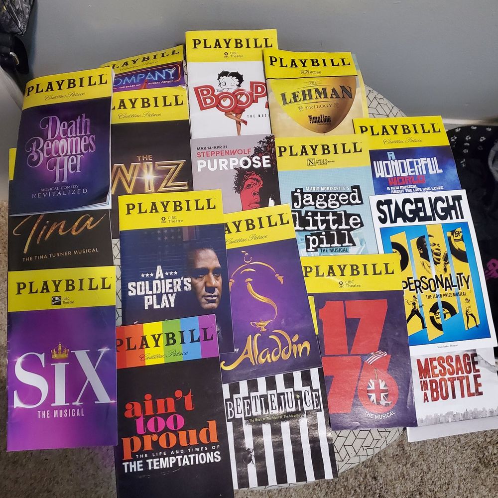 Broadway In Chicago - Playbills over the last few years - Performing Arts Near Me - Chicago, Illinois Broadway In Chicago - Playbills over the last few years - Performing Arts Near Me - Chicago, Illinois