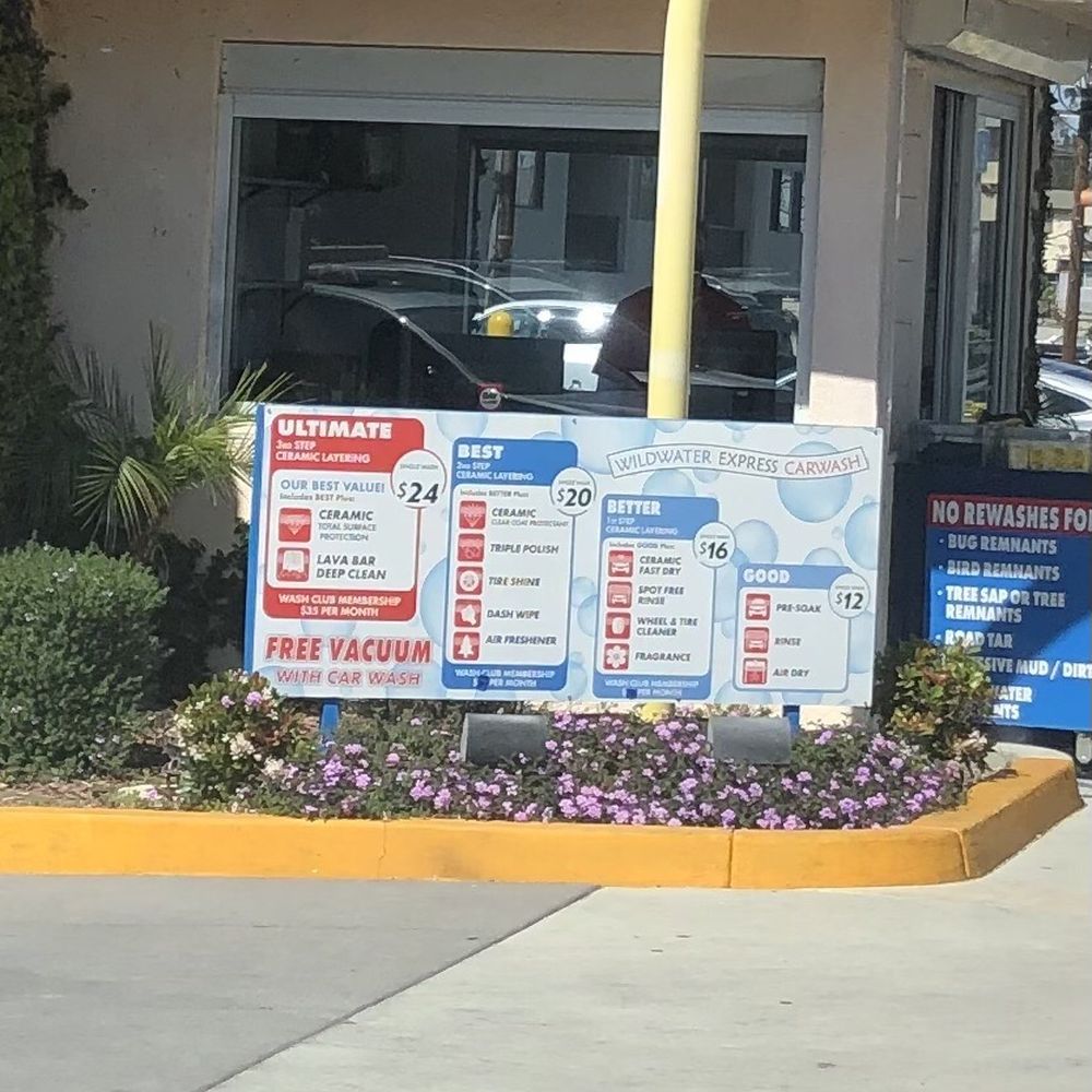 Wild Water Express - Prices went up...again 3/23/25 - Car Wash Near Me - Los Angeles, California Wild Water Express - Prices went up...again 3/23/25 - Car Wash Near Me - Los Angeles, California