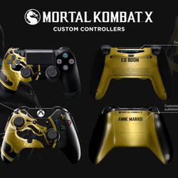 WAYPOINT - We created two variations of custom Mortal Kombat X for both PS4 and XBox One.