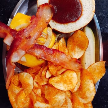 Burger Antics - Bbq bacon burger and chips - Burgers Near Me - Brookfield, Illinois