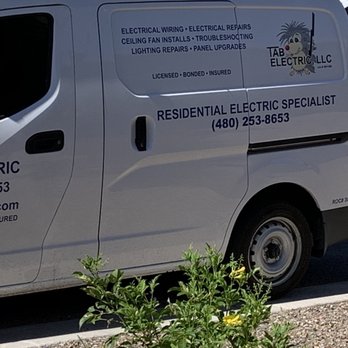 TAB Electric - Their Business van "Tab Electric" - Electricians Near Me - Phoenix, Arizona