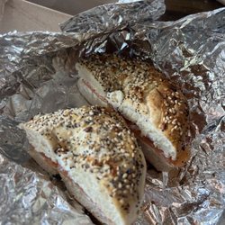 Inman Perk - Lox bagel