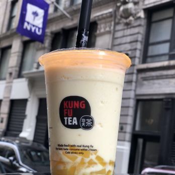Kung Fu Tea - MANGO / MANGO SNOW - Bubble Tea Near Me - New York, New York