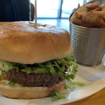Burger District  - BD's Signature Burger and curly fries - Burgers Near Me - Arlington, Virginia