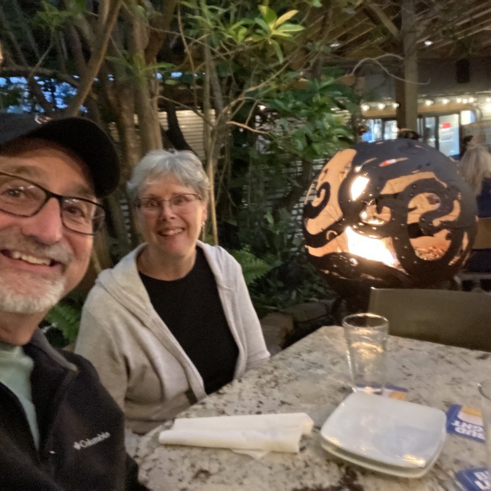 Third Wave Cafe - The outdoor seating....which is just lovely. - Creperies Near Me - New Smyrna Beach, Florida