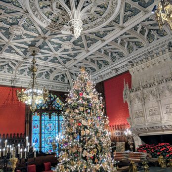 Newport Mansions - Marble House - gothic room with another breath-taking ceiling. - Landmarks & Historical Buildings Near Me - Newport, Rhode Island