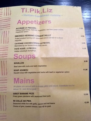 Menu photo 3 Tipikliz Ottawa, ON Menu photo 3 Tipikliz Ottawa, ON