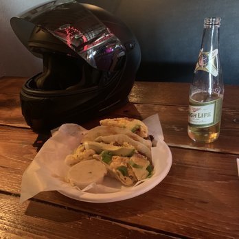 Power House - Duck fat tacos (13) and Miller high life (1.75) - New American Near Me - Oklahoma City, Oklahoma Power House - Duck fat tacos (13) and Miller high life (1.75) - New American Near Me - Oklahoma City, Oklahoma