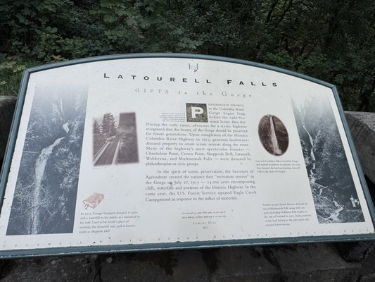 Latourell Falls by null