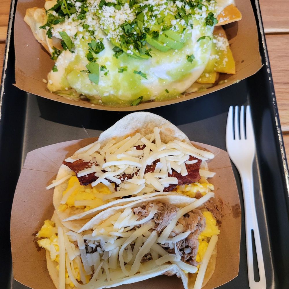 Ray Ray’s Tacos - This is $40 worth of food. Chilaquiles (top) One Eleanor Taco One Debbie Taco - Tacos Near Me - St. Helena, California Ray Ray’s Tacos - This is $40 worth of food. Chilaquiles (top) One Eleanor Taco One Debbie Taco - Tacos Near Me - St. Helena, California