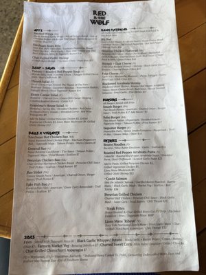 Menu photo 3 Red & The Wolf Clawson, MI Menu photo 3 Red & The Wolf Clawson, MI
