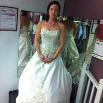 A&M Alterations - My beautiful wedding dress after they hemmed it:) - Sewing & Alterations Near Me - Bryan, Texas