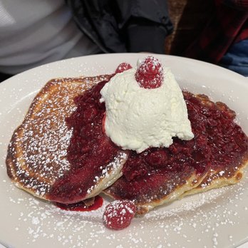 Briarpatch Restaurant - Raspberry Lemon Cream Pancakes - American Near Me - Winter Park, Florida