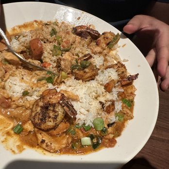 Yard House - Shrimp Jambalaya (i wasn't fast enough with the pictures before the owner dug into it) - New American Near Me - Sarasota, Florida Yard House - Shrimp Jambalaya (i wasn't fast enough with the pictures before the owner dug into it) - New American Near Me - Sarasota, Florida