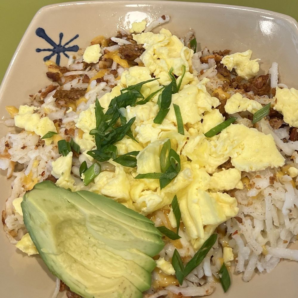 Snooze, an A.M. Eatery - Spuds Deluxe* avacado scrambled and chorizo super delicious - Breakfast & Brunch Near Me - Tucson, Arizona Snooze, an A.M. Eatery - Spuds Deluxe* avacado scrambled and chorizo super delicious - Breakfast & Brunch Near Me - Tucson, Arizona