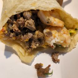 Blue Burro - Bixby Knolls - Surf-n-Turf Burrito