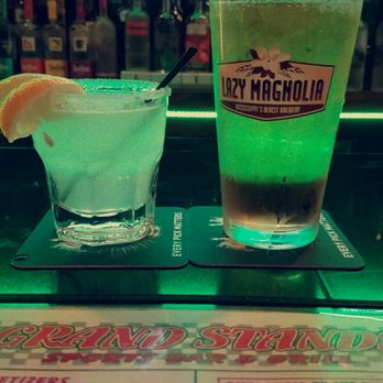Grand Stand's Bar & Grill - Lemon drop shot and Redd's on draft - Bars Near Me - Hampton, Georgia