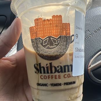 Shibam Coffee - Shibam latte with honey drizzle - Coffee & Tea Near Me - Alpharetta, Georgia