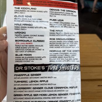 Cafe Surfinista - Menu - Juice Bars & Smoothies Near Me - Indialantic, Florida
