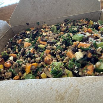 Naked Lunch - The Moler Bowl with ginger sesame dressing, loads of it. Thank you Terrific Trevor! - Vegetarian Near Me - Herndon, Virginia Naked Lunch - The Moler Bowl with ginger sesame dressing, loads of it. Thank you Terrific Trevor! - Vegetarian Near Me - Herndon, Virginia