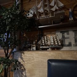Jessica's Place - Model ship section.