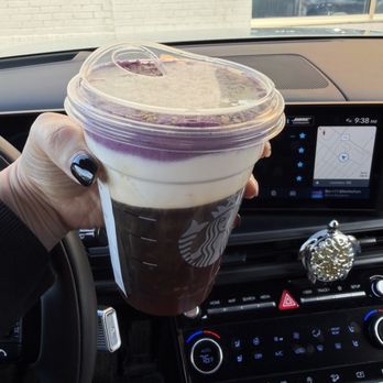Starbucks - Toasted Coconut Cream Cold Brew + Ube Cold Foam - Coffee & Tea Near Me - Lewiston, Maine