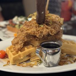 Andy's World Famous Sage Fried Chicken & Waffles