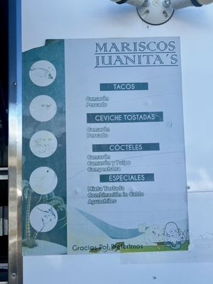Menu photo 2 Tacos y Mariscos Juanita's Yuma, AZ Menu photo 2 Tacos y Mariscos Juanita's Yuma, AZ
