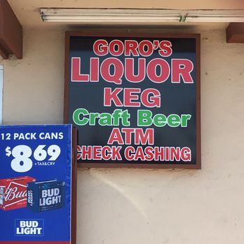 Goro's Liquor - Beer, Wine & Spirits Near Me - Escondido, California