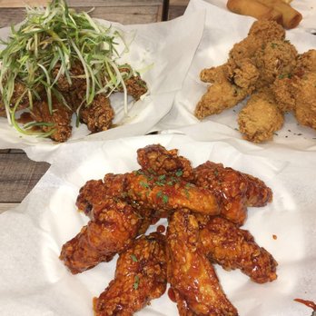 CM Chicken - Fried Chicken ($10.99), Garlic Spicy Chicken ($12.99) - Chicken Wings Near Me - Overland Park, Kansas