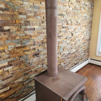 Disciple Masonry - Install New Natural Stacked Stone Veneer to Living Room Wall in Lansdale - Masonry/Concrete Near Me - Chalfont, Pennsylvania Disciple Masonry - Install New Natural Stacked Stone Veneer to Living Room Wall in Lansdale - Masonry/Concrete Near Me - Chalfont, Pennsylvania