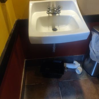 Moe's Southwest Grill - a sink and trash can - Mexican Near Me - Florence, South Carolina Moe's Southwest Grill - a sink and trash can - Mexican Near Me - Florence, South Carolina