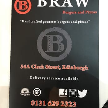 Braw Burgers And Pizza - Burgers Near Me - Edinburgh, EDH Braw Burgers And Pizza - Burgers Near Me - Edinburgh, EDH